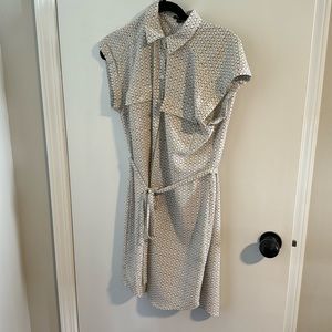 Express button up dress